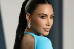 Wow! Kim Kardashian Sets A New Hairstyle Trend with A Wet Ponytail