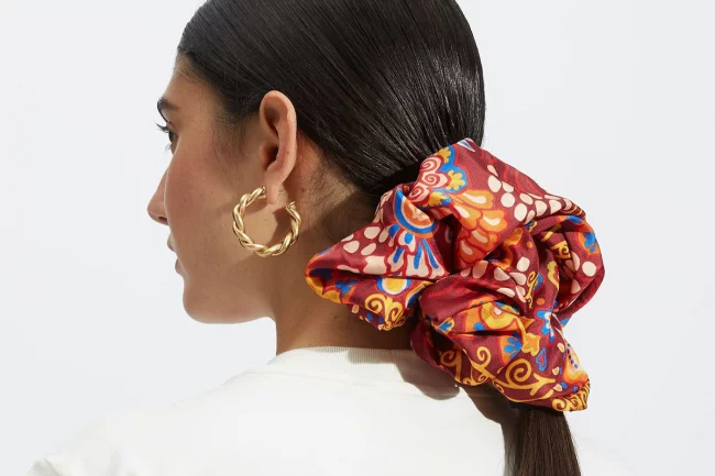 Statement Scrunchies are The Hair Accessory We Need in Spring!
