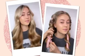 Heatless Curls: This is how the trendy curling ribbon works