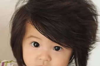 Baby Chanco: This Child Delights With Her Head Of Hair