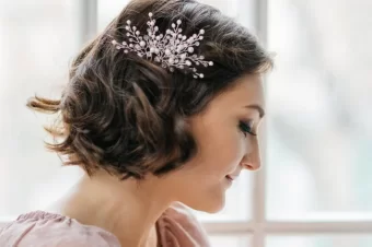Bridal Hairstyle for Short Hair: Most Beautiful Styling Ideas for Your Wedding