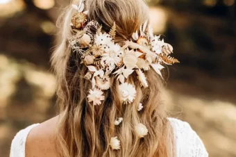 Wedding: Bohemian Bridal Hairstyles Spotted On Pinterest