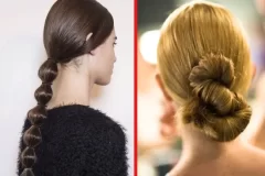 7 quick hairstyles: for lazy people and late risers