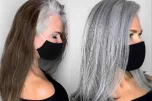 10 Stunning Hair Transitions That Celebrate Gray Hair!
