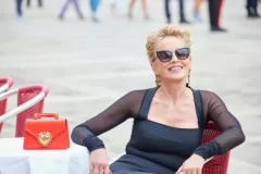 Sharon Stone Revives Her Famous Boyish Cut For Dolce & Gabbana
