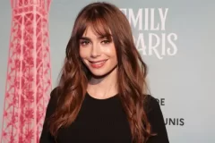 Hairstyle Trend: Lily Collins' Bangs Suit Every Woman