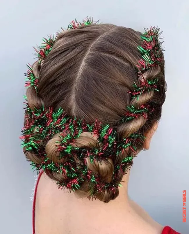 Christmas Hair Accessories: Clips, Barrettes, Scrunchies... The Most Beautiful Apparatus To Pimp Your Hair Without Making Kitsch