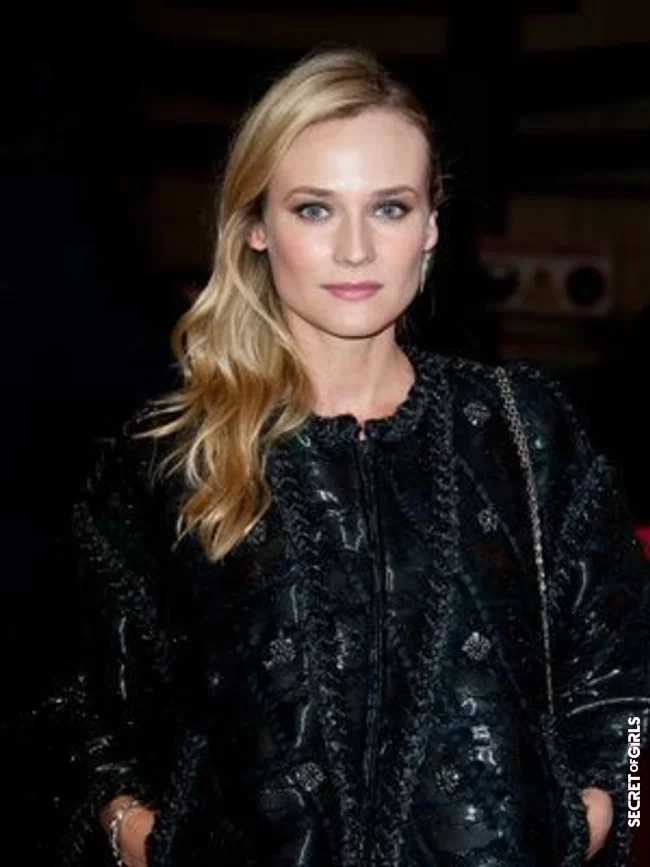 One shoulder | 20 hairstyles to steal from Diane Kruger