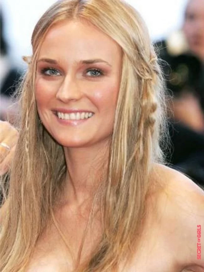 Bohemian hairstyle | 20 hairstyles to steal from Diane Kruger