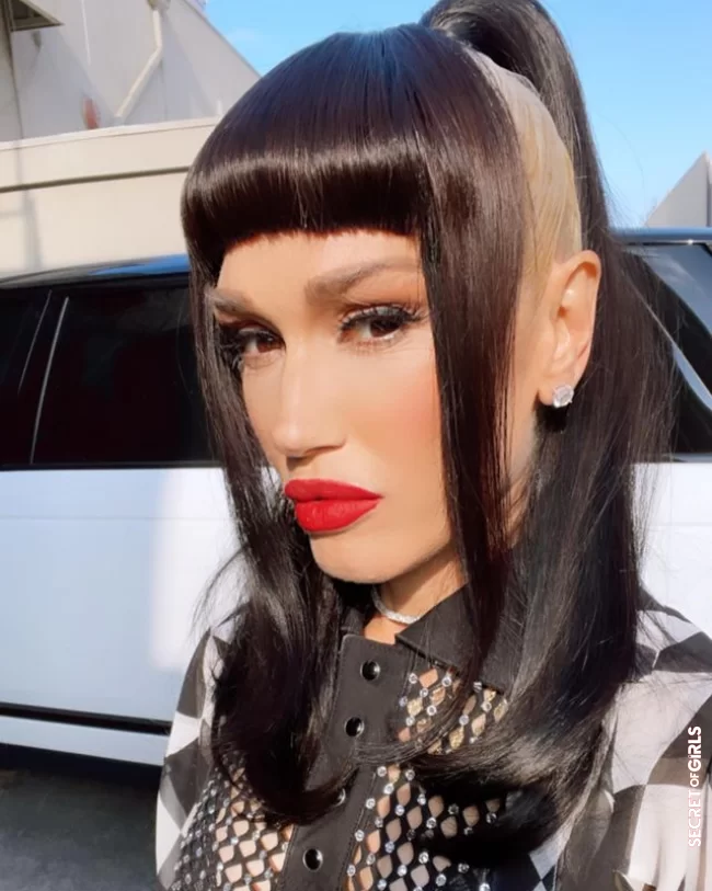 Gwen Stefani surprises with a new look | Gwen Stefani: With This Black And White Hairstyle, She Competes With Cruella de Vil