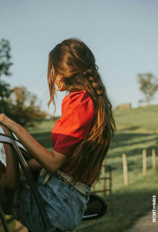 Half a tail | Hairstyle: Prettiest Braid Inspirations Found On Pinterest