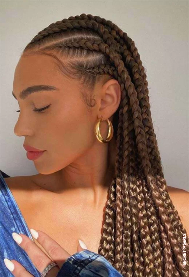 Box braids | Hairstyle: Prettiest Braid Inspirations Found On Pinterest