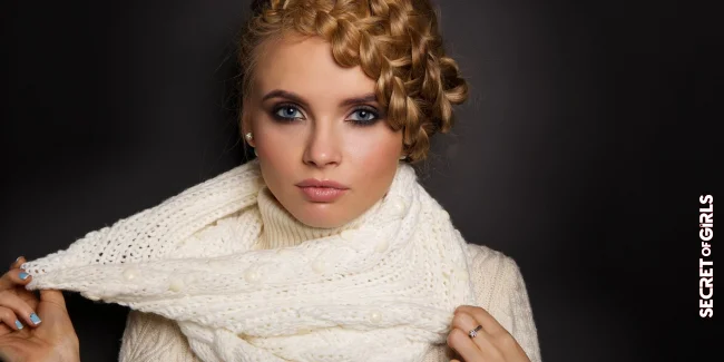 Broken Hair - 5 Most Beautiful Hairstyles For Turtlenecks And Scarfs In Winter
