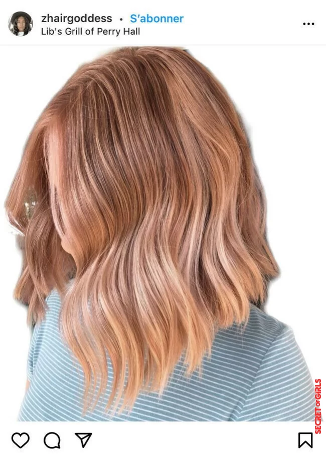 A peach color on a long square | Long Square Cut: How To Wear Pastel Colors On This Ultra Trendy Hairstyle?