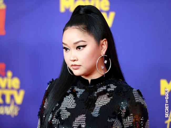 This is how the full braid like the one Lana Condor wears can be achieved even with fine hair | Hair Like Lana Condor: With This Trick, The Ponytail Looks Much Thicker