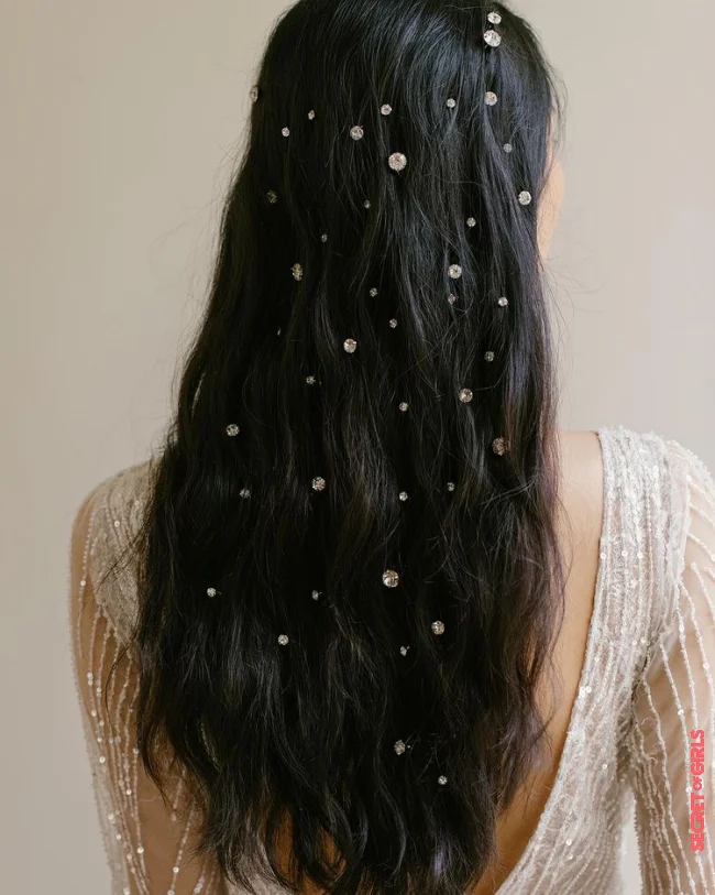 1. Stylish rhinestones | Hair Clips Will Embellish The Hairstyle Trends Of 2022 - Clip And Clear