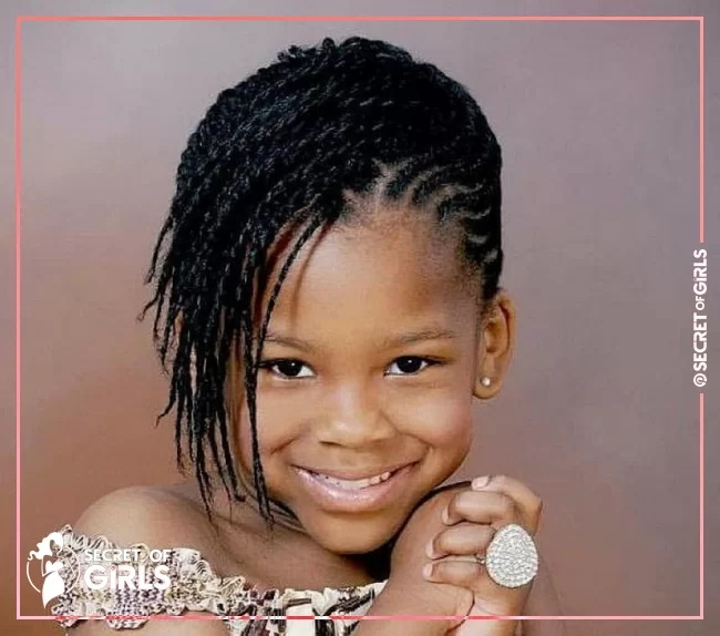 28. Short and Sassy | 170 Cutest Braided Hairstyles for Little Girls (2020 Trends)
