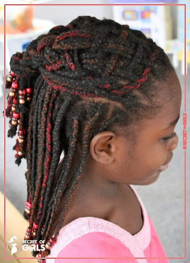 67. Reddy Steady Go | 170 Cutest Braided Hairstyles for Little Girls (2023 Trends)