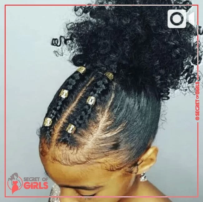 13. Beaded and Braided | 170 Cutest Braided Hairstyles for Little Girls (2020 Trends)