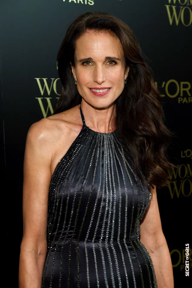 2019 | Gray Hair: At 64, Andie MacDowell is A Silver Mane Goddess