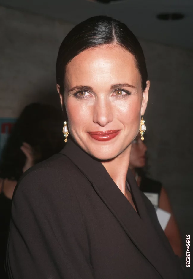 1997 | Gray Hair: At 64, Andie MacDowell is A Silver Mane Goddess