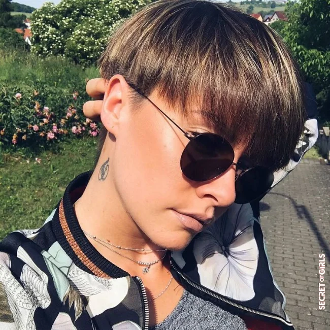 Classy undercut | Short Brown Hair: These 20 Hairstyles Are Absolutely Trendy In 2022