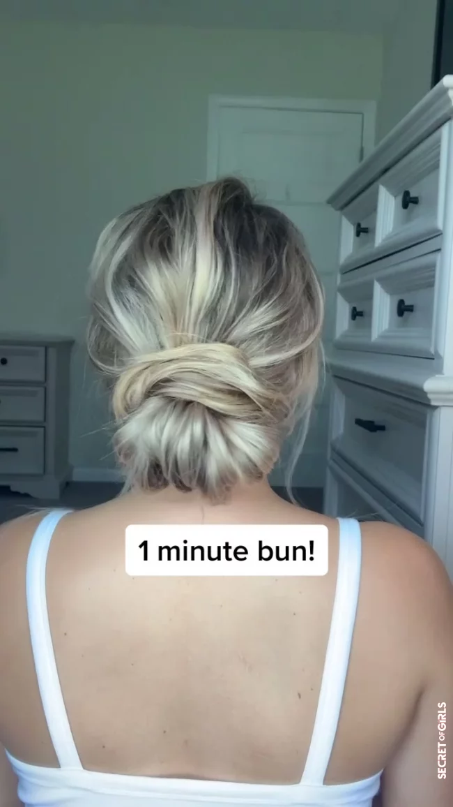 Messy Bun for Thin Hair: This Bun Trick for More Volume is Ingenious
