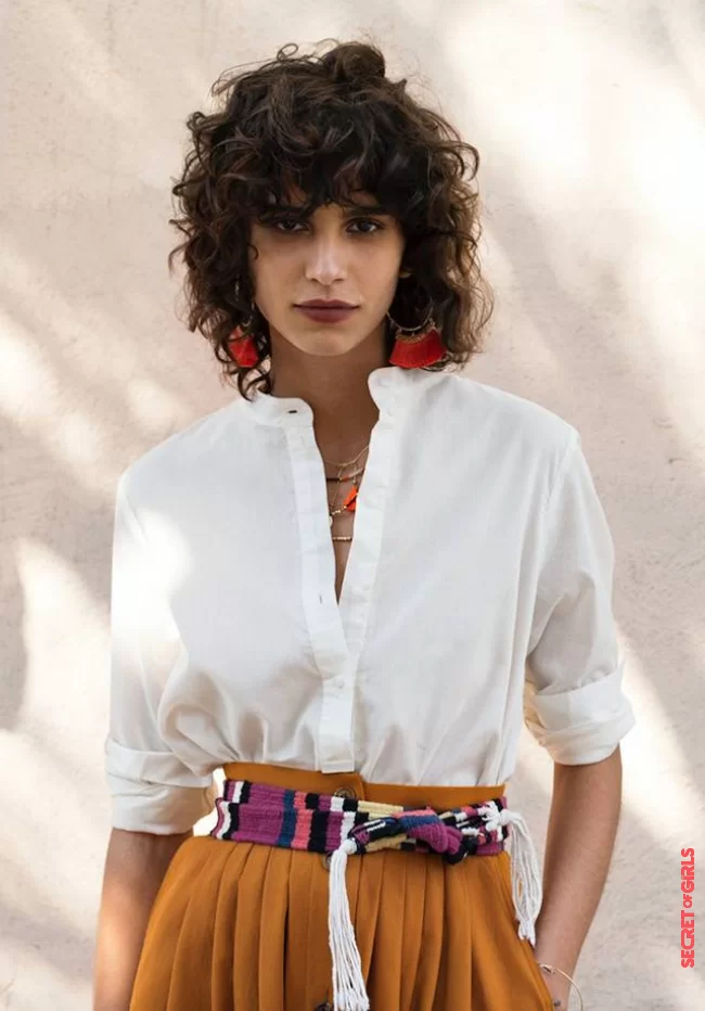 A retro fit | Curly Hair: The Cutest Haircuts Seen On Pinterest To Inspire Us!