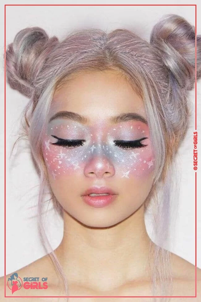 Iridescent Pastel Ombre Mask | 25 Ways to be the Queen of Unicorn Makeup