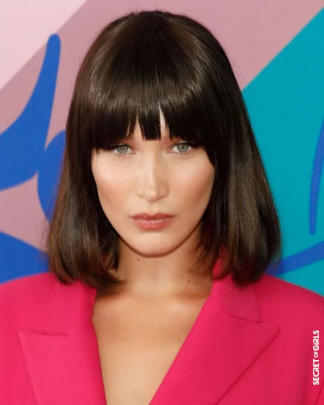 Bella Hadid | 12 Bobs With Bangs That'll Motivate Us To Succumb To A Scissor Blow On Our Next Hair Stylist Appointment
