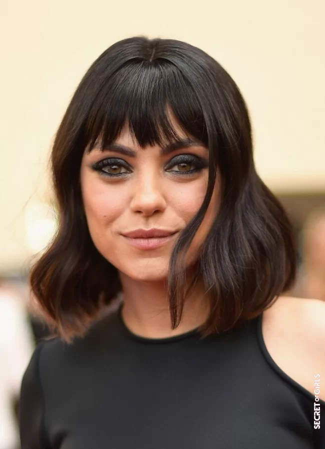 Mila Kunis | 12 Bobs With Bangs That'll Motivate Us To Succumb To A Scissor Blow On Our Next Hair Stylist Appointment