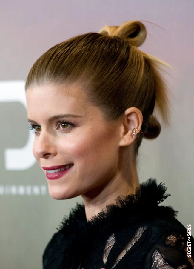 Actress Kate Mara wears straps | Hairstyle trend: 6 updos that are anything but stuffy