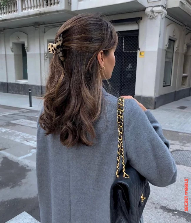 Half-Up Half-Down | 5 Easy Hairstyles with the Hair Clip