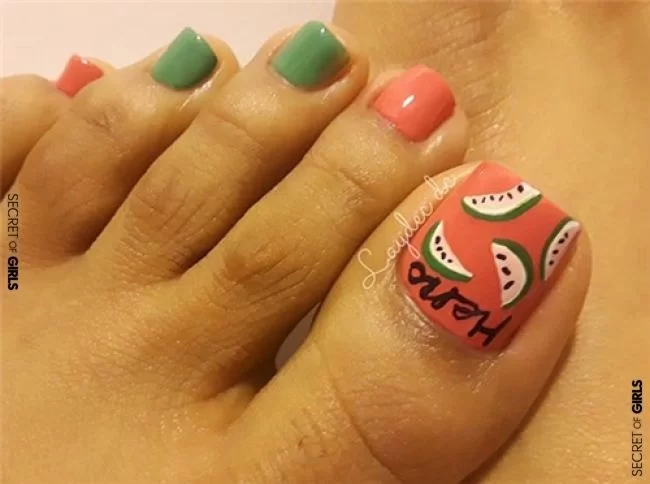 73 The Newest Toe Nail Designs For You In 2019 Summer (2)