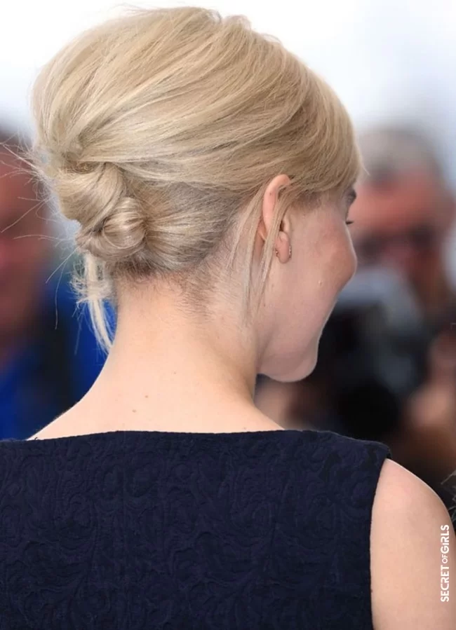 Low bun | These hairstyles that will immediately make you look more stylish