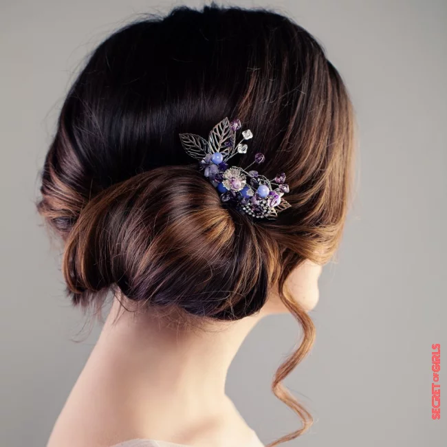Side bun | Fantastic Ball Hairstyles for The Prom and Wedding - from Classic to Modern