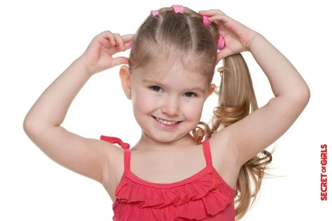 Quilt on the side | 25 cute hairstyles for little girls