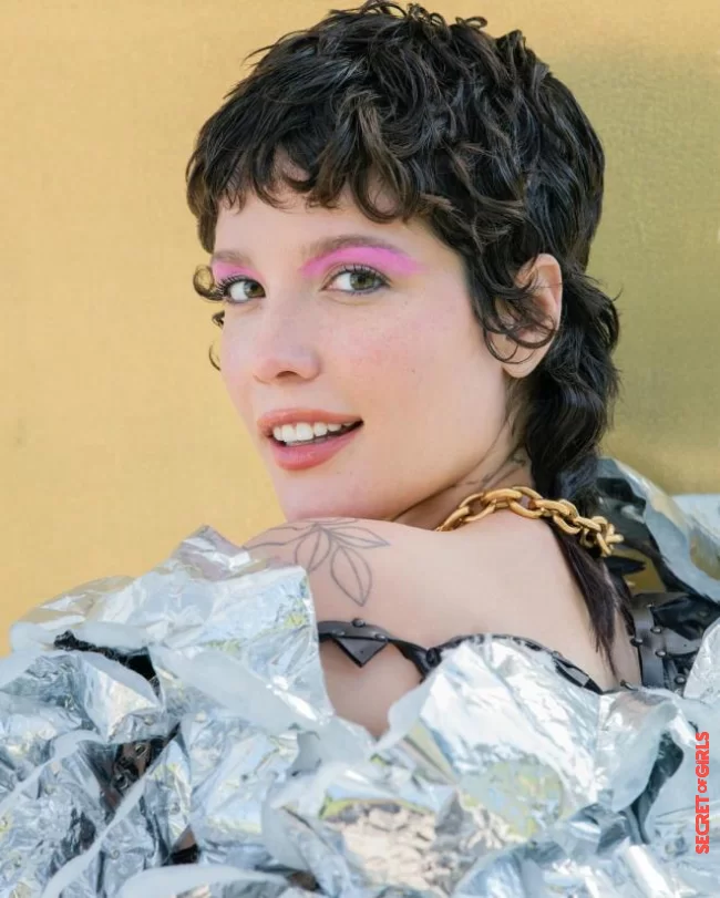 Halsey adopts the shullet | Shullet: Cool Girls' New Cut That Mixes The 80s Mule And The 90s Shag