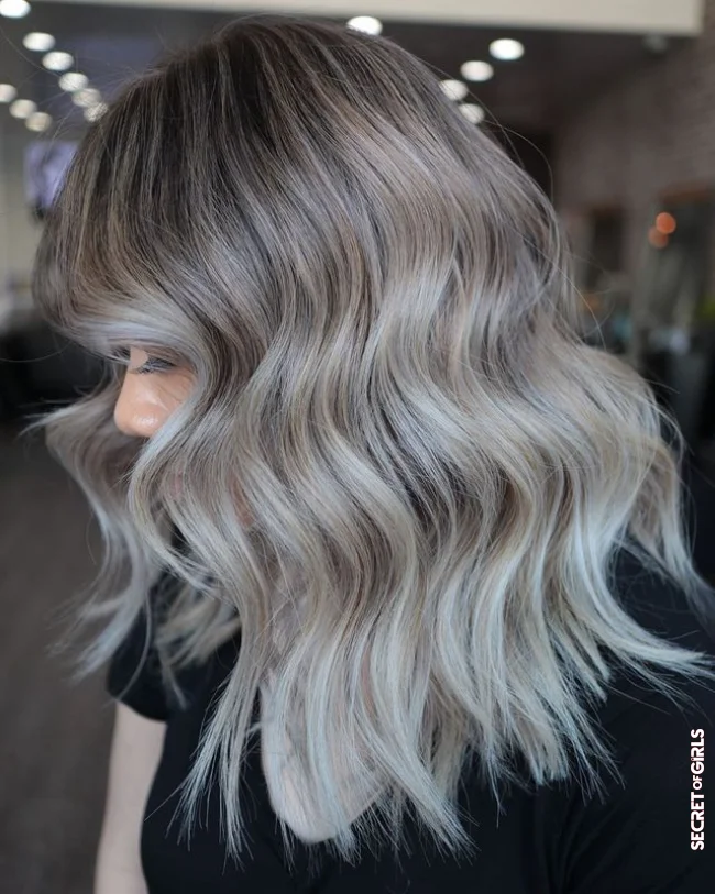Steel Hair: The Winter Hair Color Trend That Will Make A Sensation For Blondes