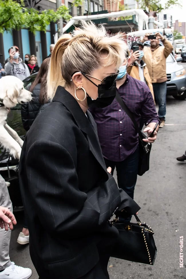 Miley Cyrus' new hairstyle: a mix of rock and roll and elegance | Miley Cyrus Is Now Wearing Her Ponytail With Punk Rock Appeal - Is It Going To Be The New Trend?
