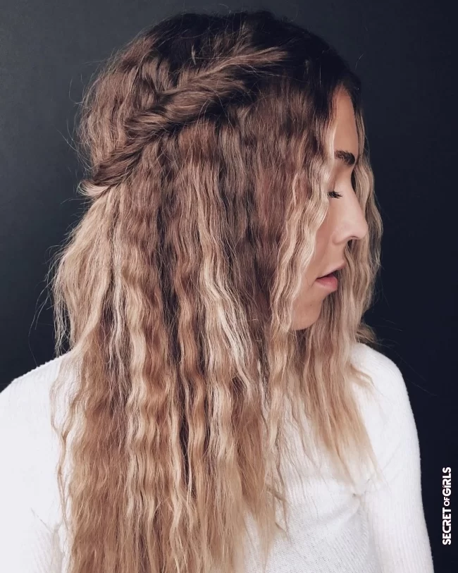 Creped waves | New Year's Eve Hairstyles: Over 8 great ideas for re-styling in 2021