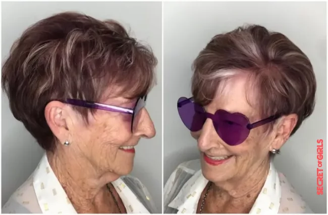 11. Frayed Pixie with Babylights | 11 Modern Hairstyles for Women Over 70
