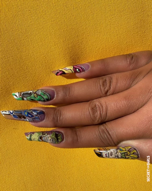 Coca Michelle: Your nail artwork with rapper Megan Thee Stallion | Nail Art For The Stars - All Of America Is Now Talking About This Artist