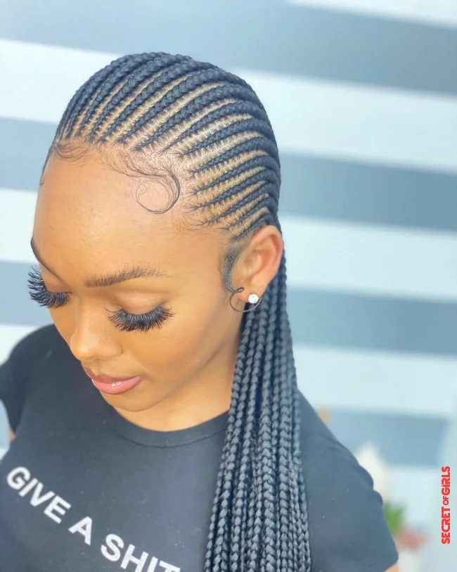 Hairstyle Inspiration: African Glued Braids, The Timeless Hairstyle | Glued Braids: How To Wear This Timeless Hairstyle?