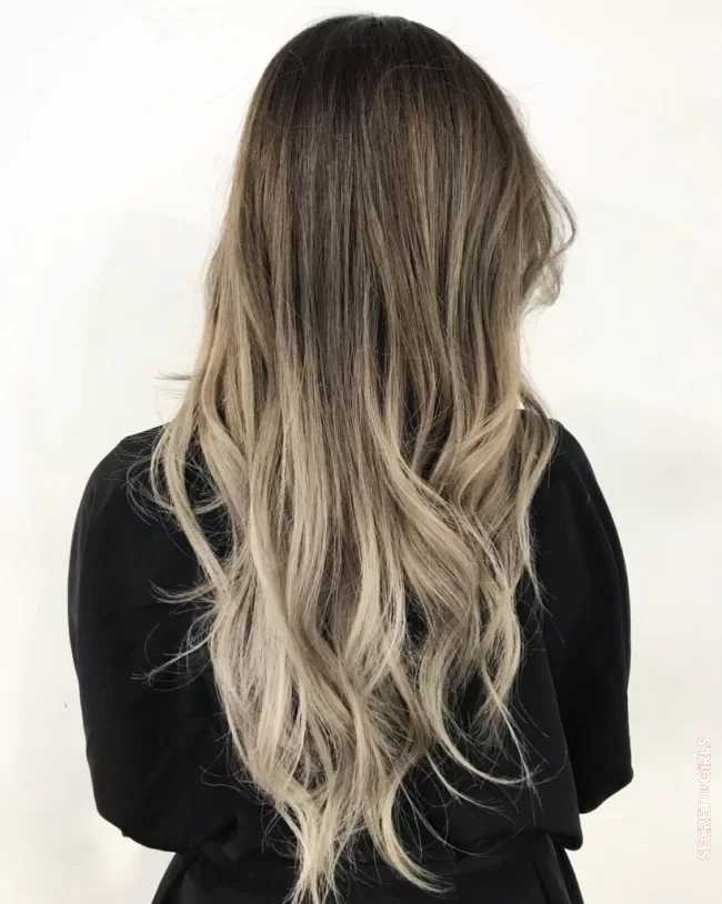 Step Cut Ombre Hairstyle | 25 Trendy and Stunning Long Hairstyles 2021
