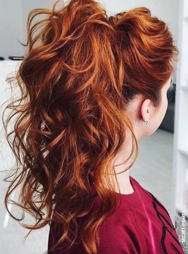 Maxi ponytail | Curly Hairstyles Trends 2023