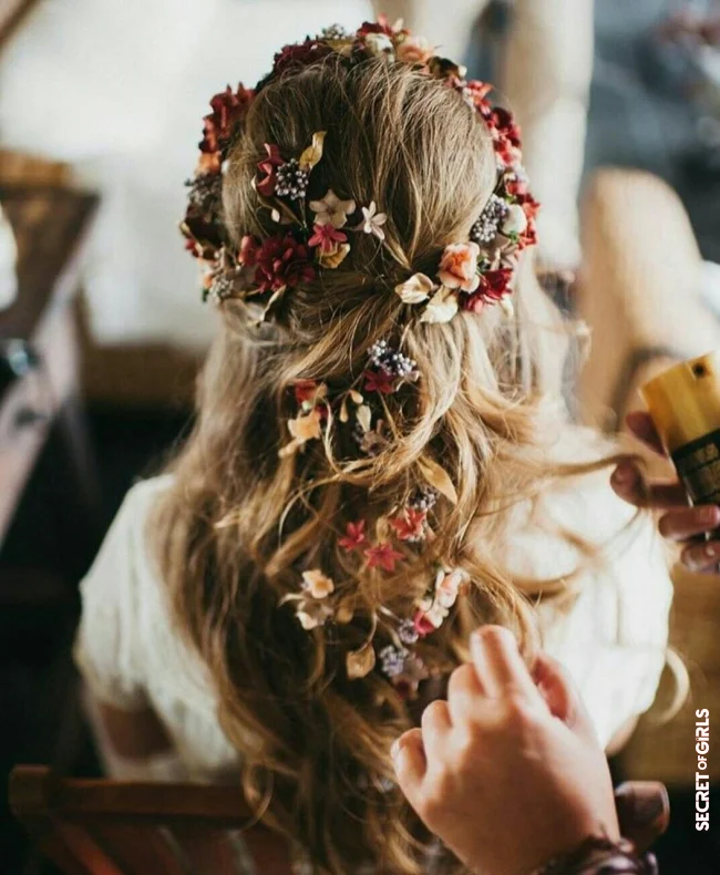 A country hairstyle | Bridal Hairstyle: These Sublime Inspirations For Long Hair Spotted On Pinterest