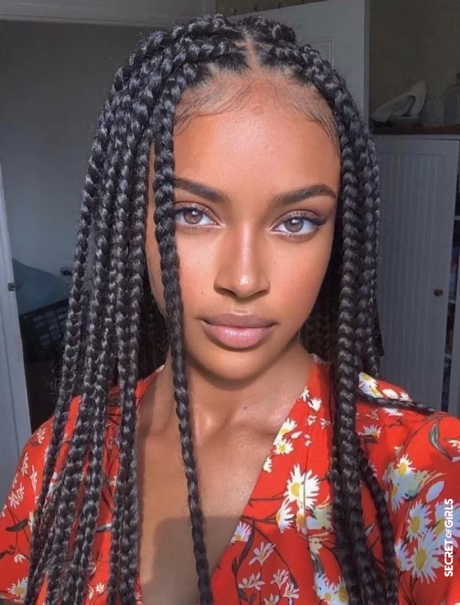 Hair trend 2022: Jumbo braid | Rebel Cuts That Show Off Your Wild Side are Hottest Hair Trends for Spring 2023