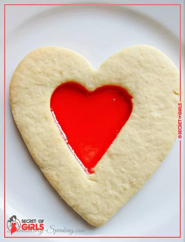 Cutout Jam Cookies for Valentine&rsquo;s Day | 29 Adorable Valentine’s Day Candy Ideas