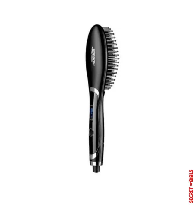 Straight hair: this straight brush now replaces any straight iron | Straight hair: This straightening brush now replaces any straightening iron